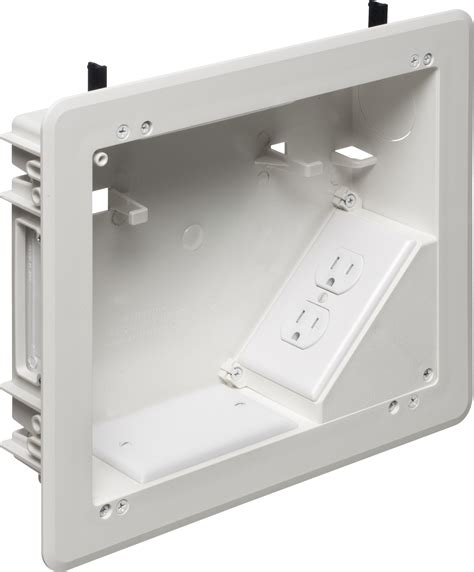 recessed wall box for television